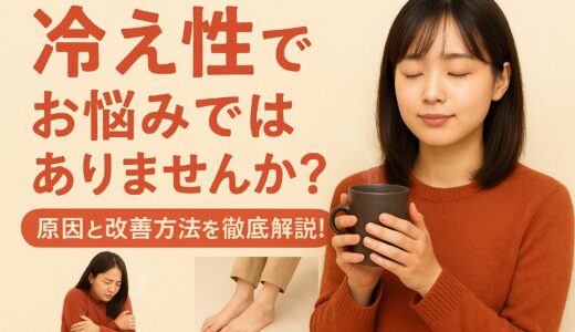 冷え性でお悩みではありませんか？原因と改善方法を徹底解説！