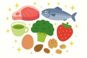 ミトコンドリアを活性化する食事の画像