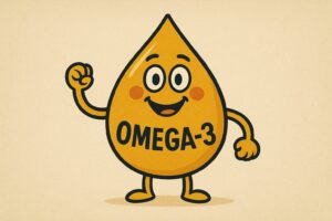 オメガ3のキャラクターイラスト