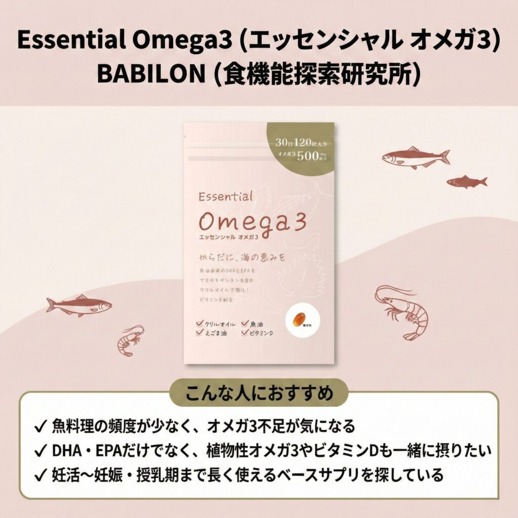Essential Omega3（エッセンシャル オメガ3）