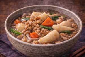 北陸の温活ごはんのっぺい汁