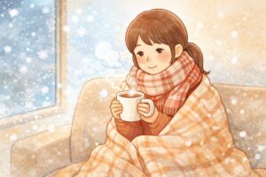 冬に冷えを感じる妊活中の女性