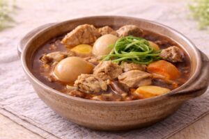 中部の温活ごはん味噌煮込みうどん