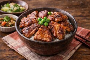 北海道の温活料理豚丼の画像