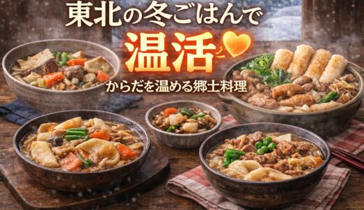 冬にからだを温める郷土料理【東北篇】