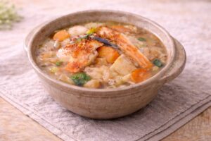 関西の温活ごはんかす汁