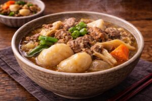 東北の温め料理芋煮の画像