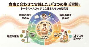 ホルモンバランスを整える食事以外の習慣