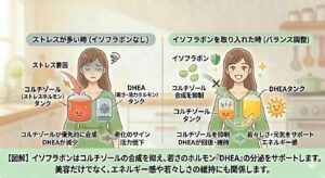 イソフラボンによる