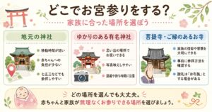 お宮参りの場所まとめ