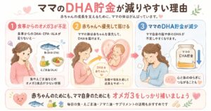 ママのDHA貯金の解説の画像